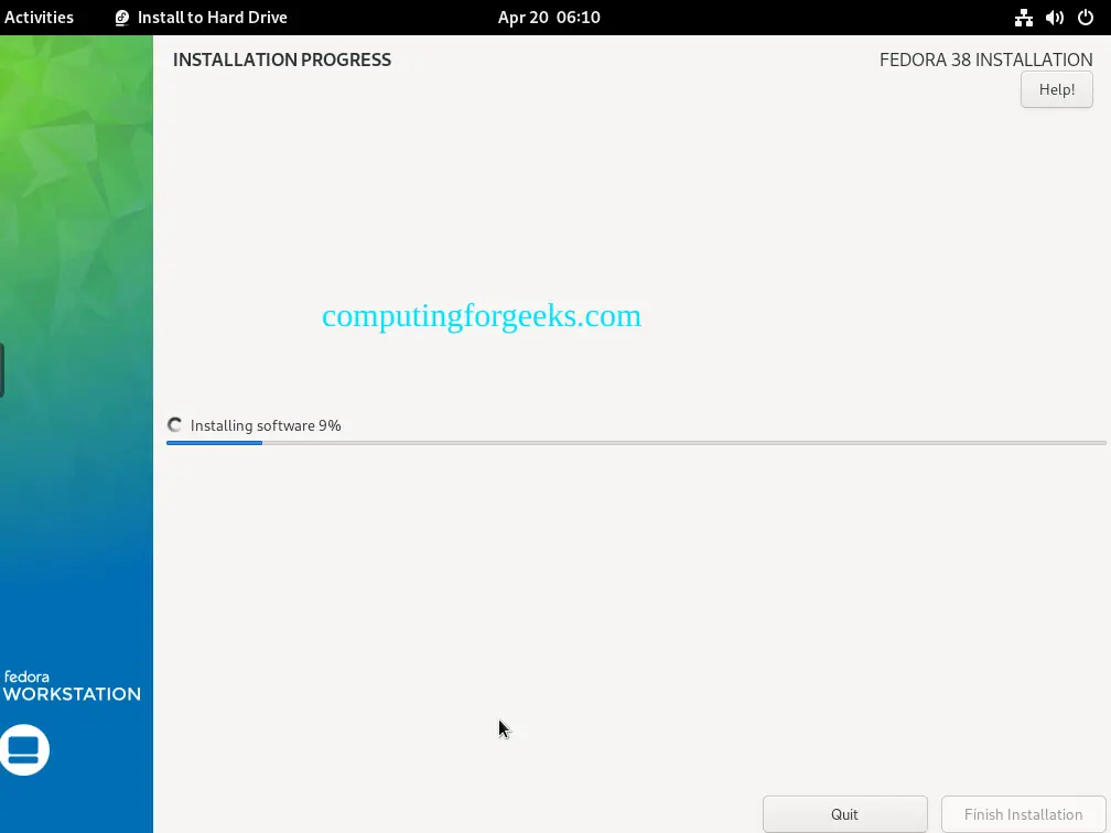 How To Install Fedora 40 – Step by Step with Screenshots 14 Install Fedora 38 – Step by Step with Screenshots 14