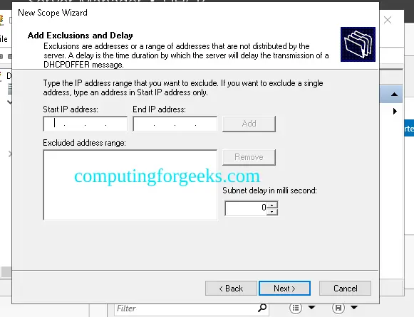 Configure DHCP Server on Windows Server 2022 17 Install and Configure DHCP Server on Windows Server 2022 13