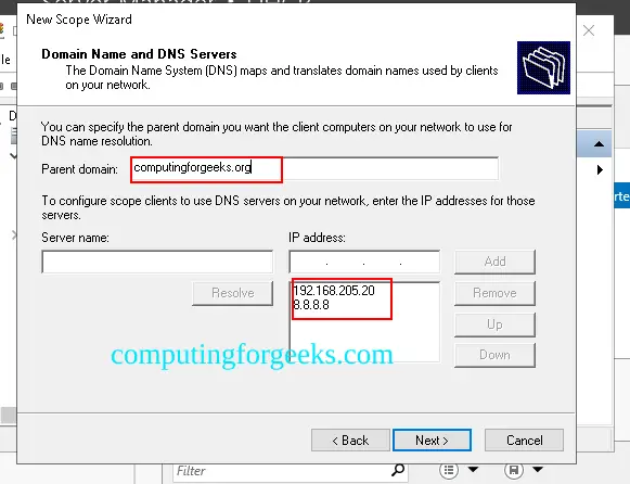 Configure DHCP Server on Windows Server 2022 21 Install and Configure DHCP Server on Windows Server 2022 17