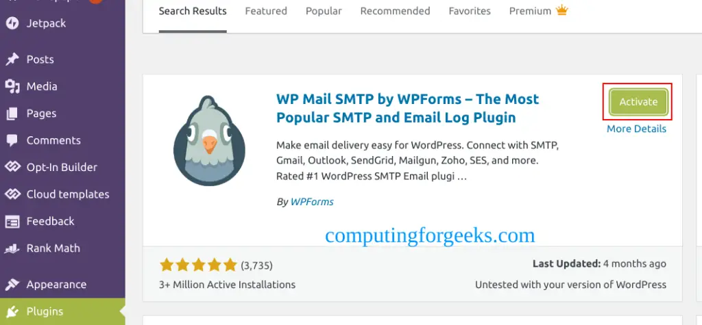 How To Send WordPress Notifications on Email Using Gmail 18 Integrate WordPress With Gmail for emails using WP Mail SMTP 17