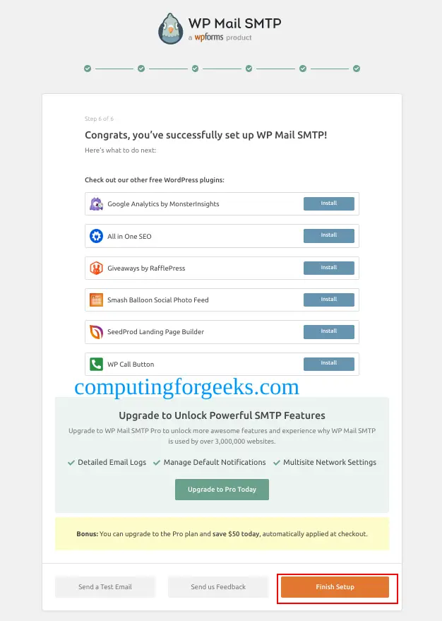 How To Send WordPress Notifications on Email Using Gmail 31 Integrate WordPress With Gmail for emails using WP Mail SMTP 30