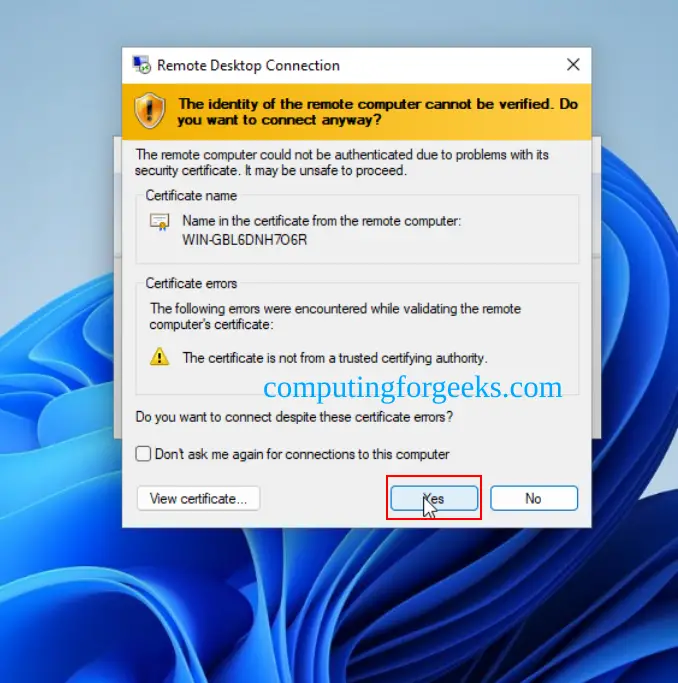 How To Enable Remote Desktop on Windows Server 2022 10 Remote Desktop on Windows Server 2022 9