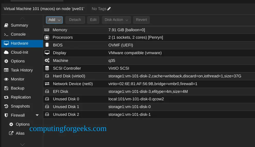 Step by Step Guide For Running macOS on Proxmox VE 32 Run macOS on Proxmox VE 33