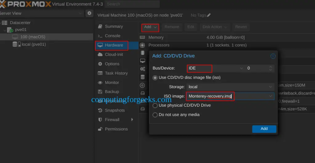 Step by Step Guide For Running macOS on Proxmox VE 9 Run macOS on Proxmox VE 8