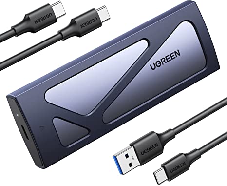 Best Enclosures for M.2 PCIe NVMe and SATA SSDs 6 UGREEN M.2 NVMe SSD Enclosure