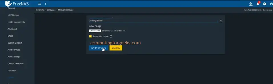 TrueNAS and How to Upgrade from FreeNAS to TrueNAS Core 13 image 28
