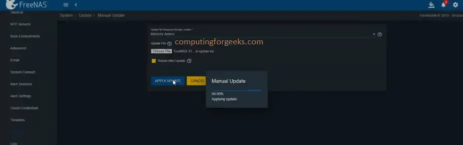 TrueNAS and How to Upgrade from FreeNAS to TrueNAS Core 14 image 29