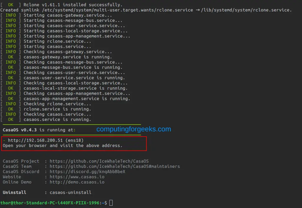 How To Build Home Private Cloud using CasaOS 3 Build Home Private Cloud using CasaOS 1