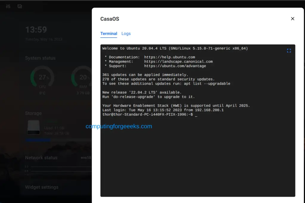 How To Build Home Private Cloud using CasaOS 15 Build Home Private Cloud using CasaOS 12