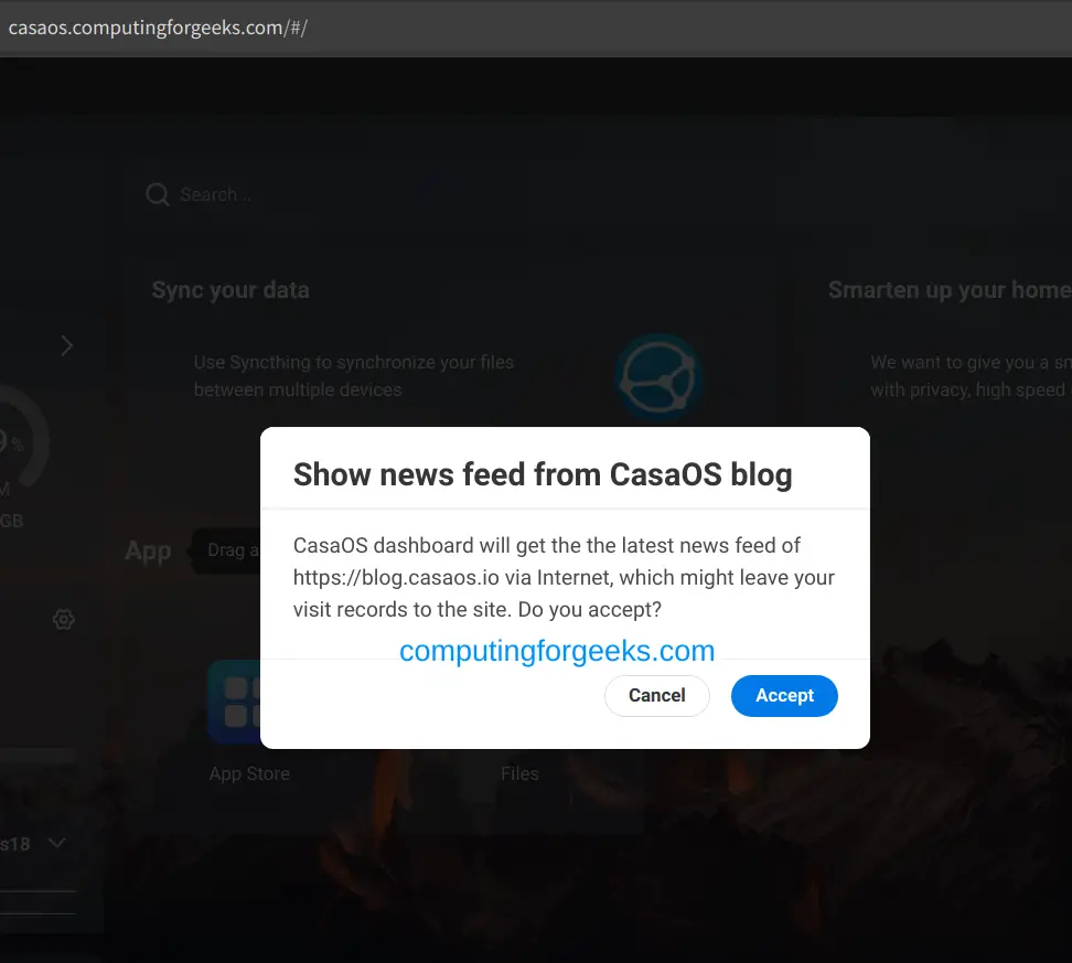 How To Build Home Private Cloud using CasaOS 6 Build Home Private Cloud using CasaOS 4