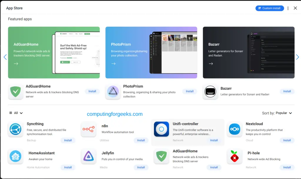 How To Build Home Private Cloud using CasaOS 9 Build Home Private Cloud using CasaOS 7