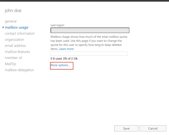 Configure Mailbox Quotas and Archives on Exchange Server 2019 ...
