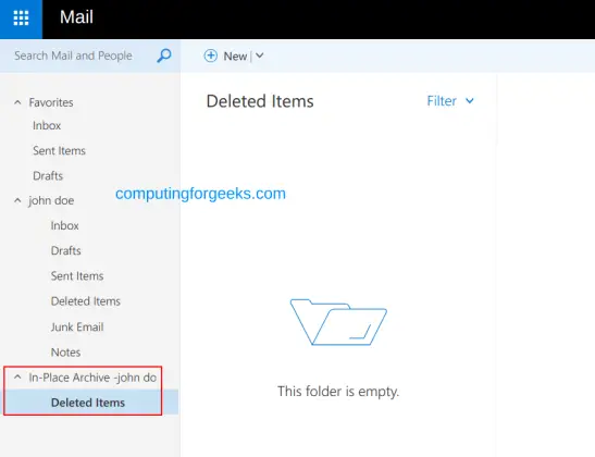Configure Mailbox Quotas and Archives on Exchange Server 2019 ...