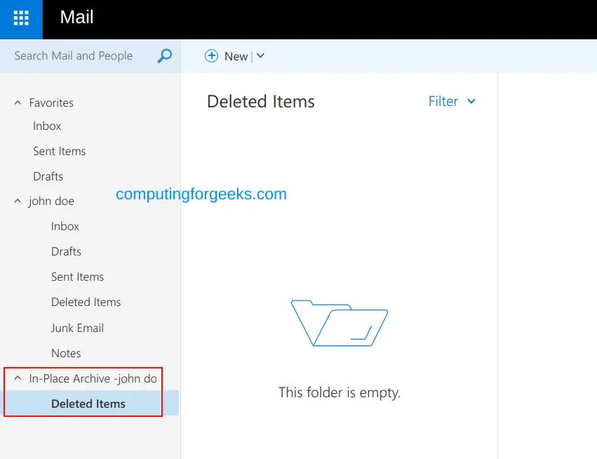 Configure Mailbox Quotas and Archives on Exchange Server 2019 11 Configure Mailbox Quotas Archives and Retention Policies on Exchange Server 2019 10