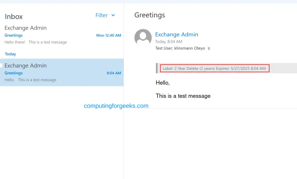 Configure Mailbox Quotas and Archives on Exchange Server 2019 28 Configure Mailbox Quotas Archives and Retention Policies on Exchange Server 2019 26