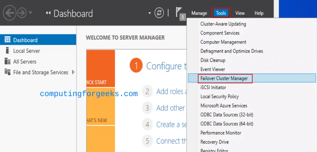 Configure Windows Server 2022 Failover Clustering (WSFC) 15 Configure Windows Server 2022 Failover Clustering WSFC 15