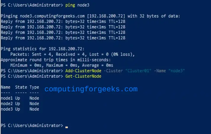 Configure Windows Server 2022 Failover Clustering (WSFC) 32 Configure Windows Server 2022 Failover Clustering WSFC 34