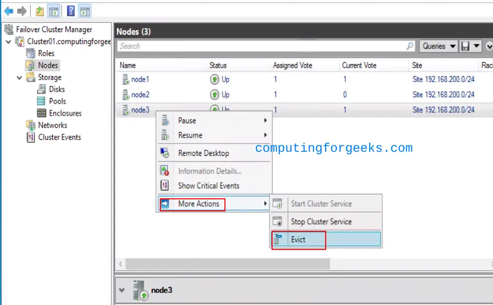 Configure Windows Server 2022 Failover Clustering (WSFC) 38 Configure Windows Server 2022 Failover Clustering WSFC 35