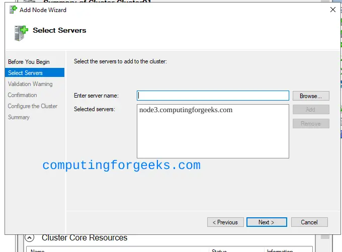 Configure Windows Server 2022 Failover Clustering (WSFC) 34 Configure Windows Server 2022 Failover Clustering WSFC 42