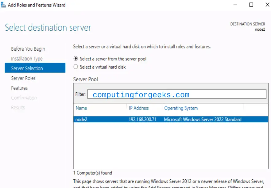 Configure Windows Server 2022 Failover Clustering (WSFC) 7 Configure Windows Server 2022 Failover Clustering WSFC 7