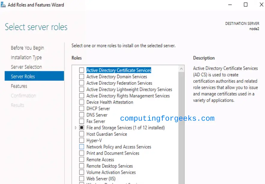 Configure Windows Server 2022 Failover Clustering (WSFC) 8 Configure Windows Server 2022 Failover Clustering WSFC 8