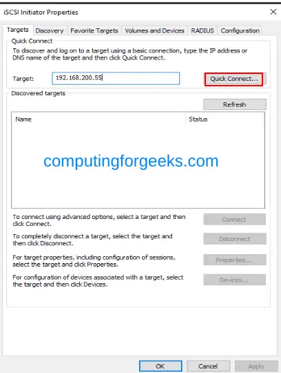 Configure iSCSI Target & Initiator on Windows Server 2022 22 Configure iSCSI Target Initiator on Windows Server 2022 24