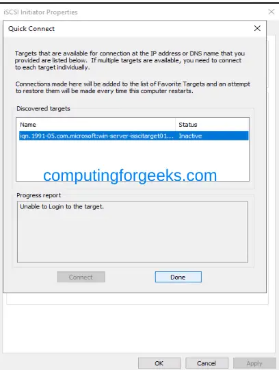 Configure iSCSI Target & Initiator on Windows Server 2022 23 Configure iSCSI Target Initiator on Windows Server 2022 25