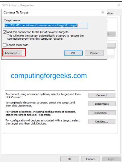 Configure iSCSI Target & Initiator on Windows Server 2022 25 Configure iSCSI Target Initiator on Windows Server 2022 27