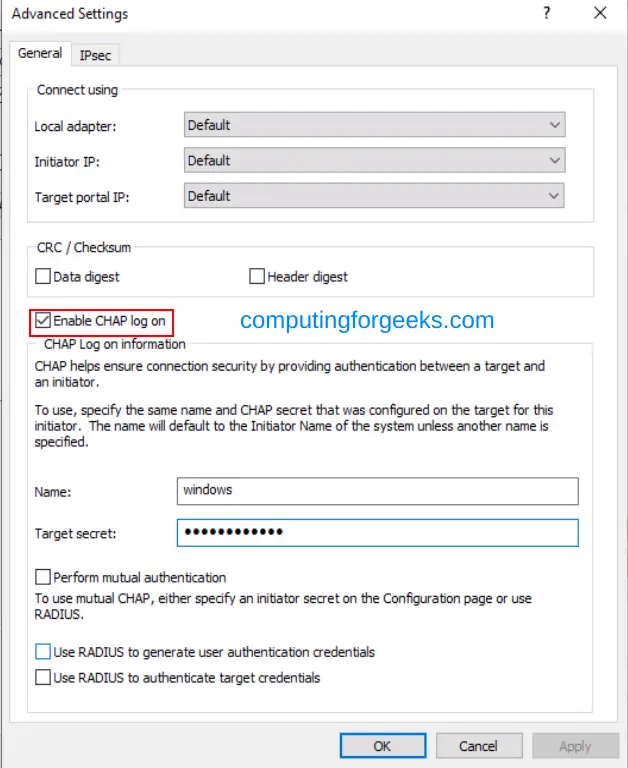 Configure iSCSI Target & Initiator on Windows Server 2022 26 Configure iSCSI Target Initiator on Windows Server 2022 28