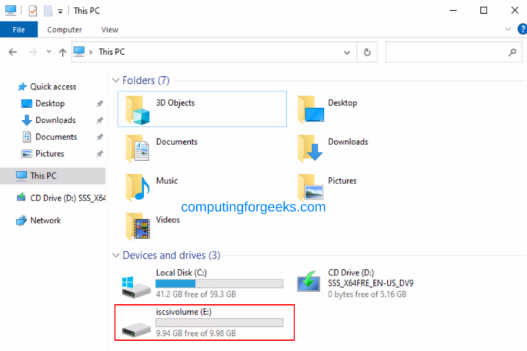 Configure iSCSI Target Initiator on Windows Server 2022 37