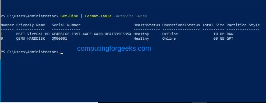 Configure iSCSI Target & Initiator on Windows Server 2022 38 Configure iSCSI Target Initiator on Windows Server 2022 41