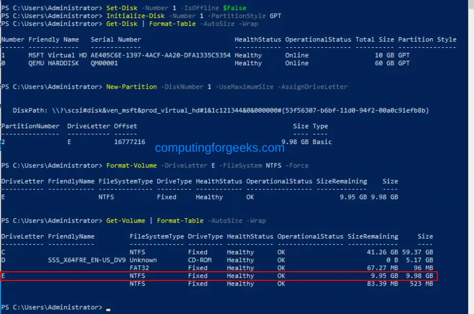 Configure iSCSI Target & Initiator on Windows Server 2022 39 Configure iSCSI Target Initiator on Windows Server 2022 42