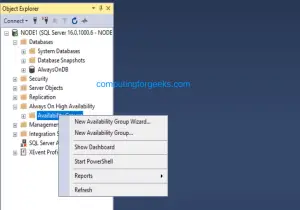 Configuring AlwaysOn Availability Groups in SQL Server 2022 ...