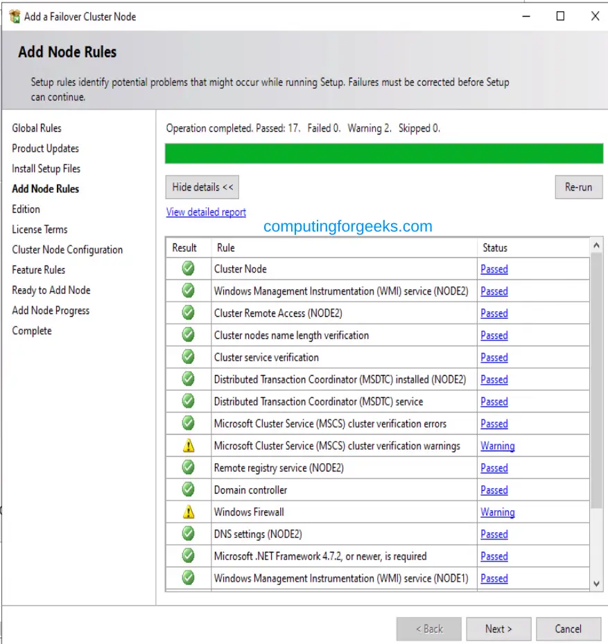 Configuring AlwaysOn Availability Groups in SQL Server 2022 33 Configuring AlwaysOn Availability Groups in SQL Server 2022 37