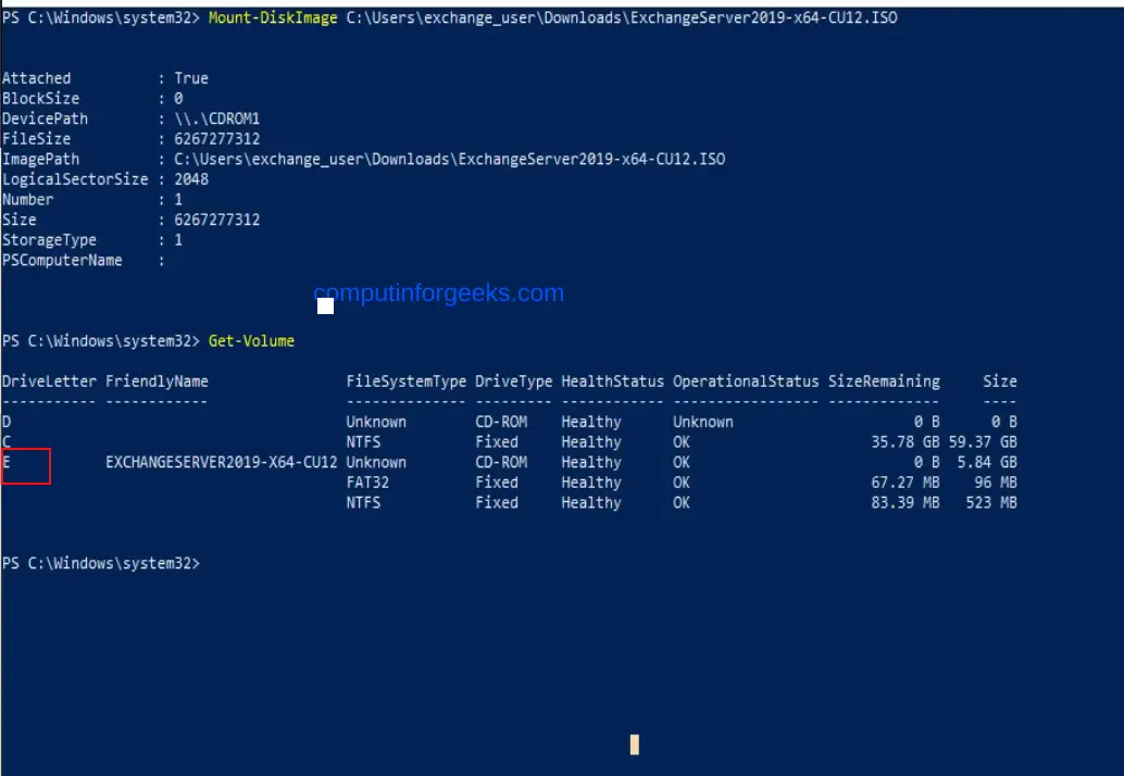 Installing Exchange Server 2019 on Windows Server 2022 | ComputingForGeeks