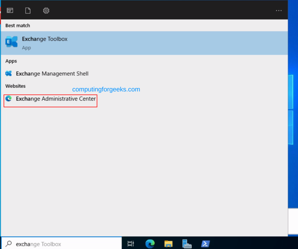 Installing Exchange Server 2019 on Windows Server 2022 22 Exchange Server 2019 on Windows Server 2022 23