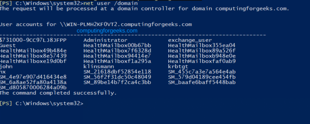 Installing Exchange Server 2019 on Windows Server 2022 26 Exchange Server 2019 on Windows Server 2022 27