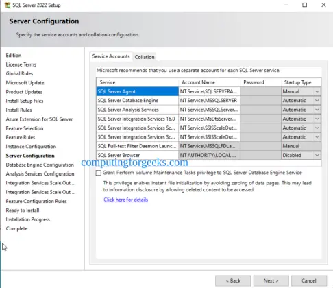 Installing SQL Server 2022 on Windows Server 2022 | ComputingForGeeks