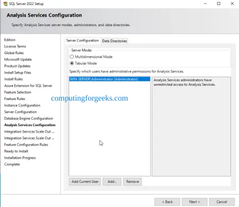 Installing SQL Server 2022 on Windows Server 2022 | ComputingForGeeks