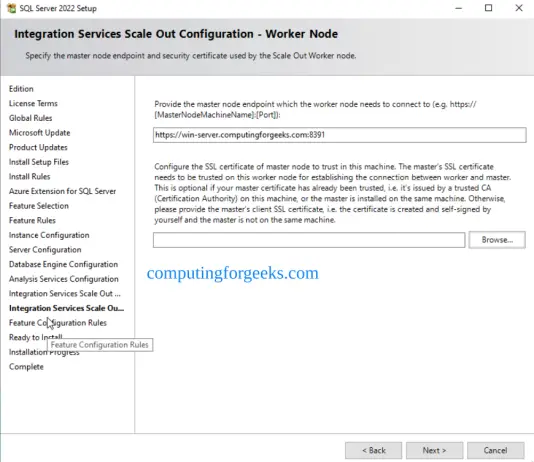 Installing SQL Server 2022 on Windows Server 2022 | ComputingForGeeks