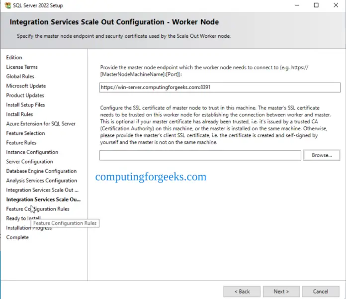 Installing SQL Server 2022 on Windows Server 2022 | ComputingForGeeks
