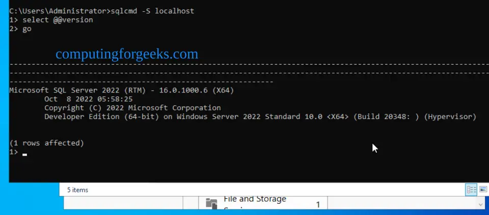 Installing SQL Server 2022 on Windows Server 2022 19 Install and Configure SQL Server 2022 on Windows Server 2022 19