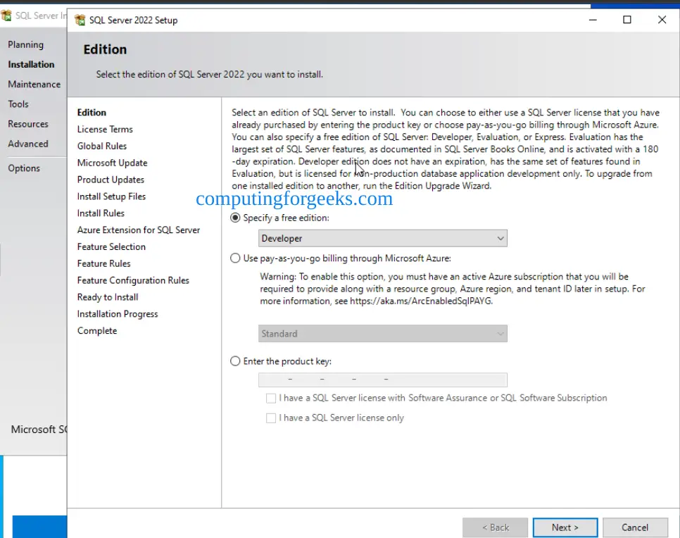 Installing SQL Server 2022 on Windows Server 2022 5 Install and Configure SQL Server 2022 on Windows Server 2022 5
