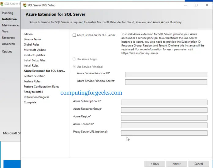 Installing SQL Server 2022 on Windows Server 2022 | ComputingForGeeks