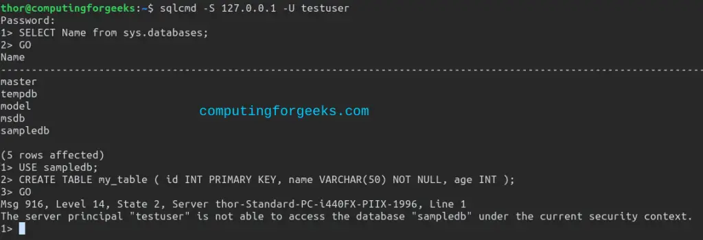 Manage Databases, Users and Permissions in MSSQL Server 2022 4 Manage Databases Users and Permissions in MSSQL Server 2022 3