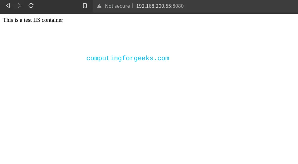 Using Docker and Docker Compose on Windows Server 2022 16 Use Docker and Docker Compose on Windows Server 2022 14