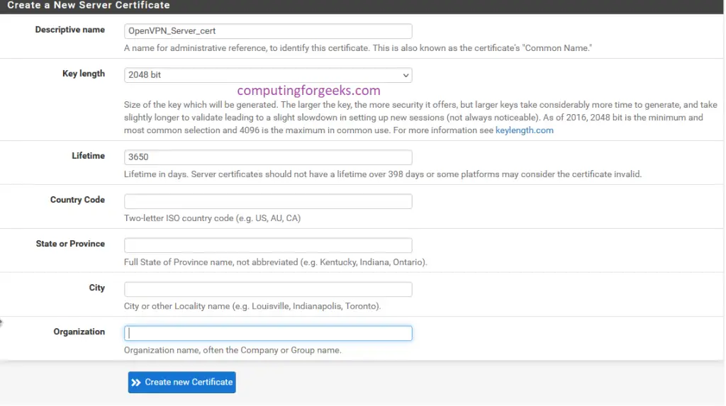 How To Configure OpenVPN Server on pfSense / OPNsense 5 image 27
