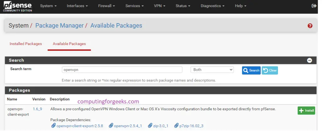 How To Configure OpenVPN Server on pfSense / OPNsense 12 image 34