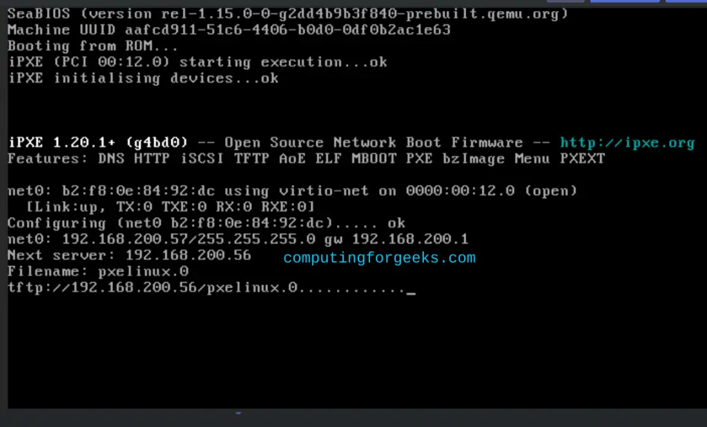 Automated installation of Debian 12 using PXE Boot 3 Automated installation Debian 12 using PXE Boot 2