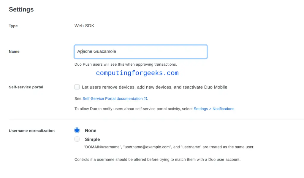 Guacamole Integration with Active Directory OTP and Duo 2FA 12